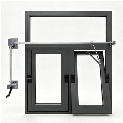 Electric Self-Closing Fire-Resistant Window