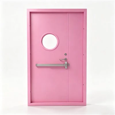 Fire-Resistant Escape Door
